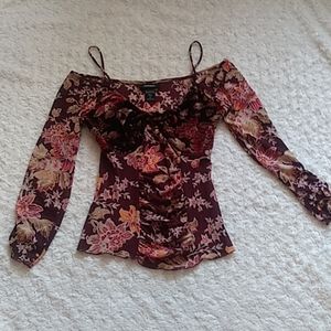 Express Floral Top Sz. S
